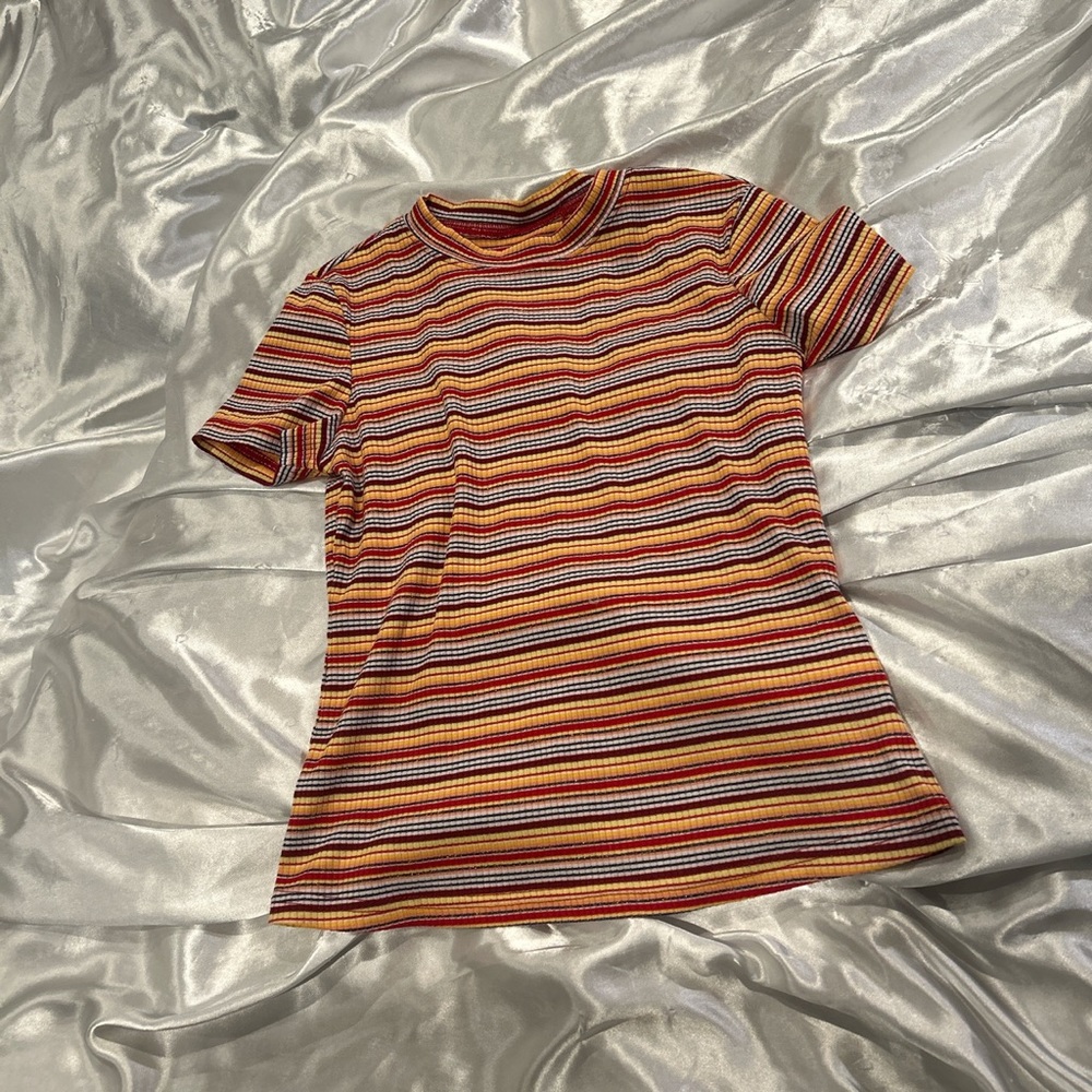 ♡ striped mini t ♡